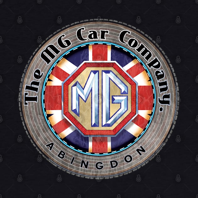 MG cars Abingdon England by Midcenturydave